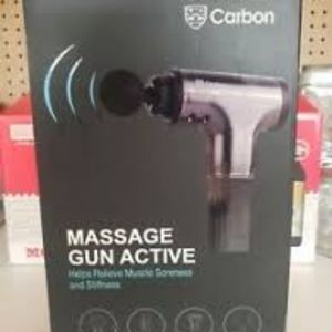 Carbon massage gun active
